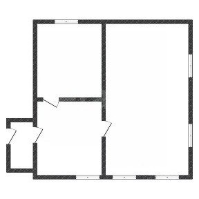 Продается 1-этажный дом, 54,6 м²
