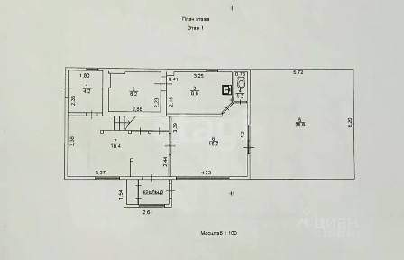Продается 2-этажный дом, 158,1 м²