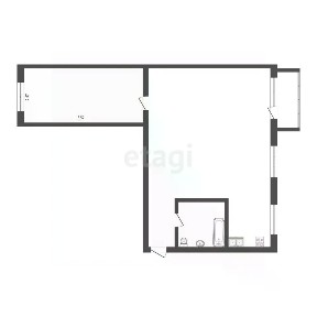 Продается 3-комн. квартира, 60,7 м²