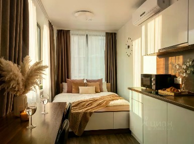 Продается апартаменты-студия, 27,7 м²