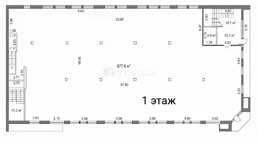 Сдается помещение свободного назначения, 2 371,2 м²