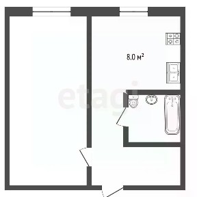 Продается 1-комн. квартира, 29 м²