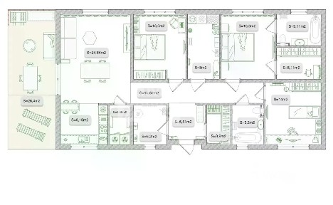 Продается 1-этажный дом, 132,7 м²