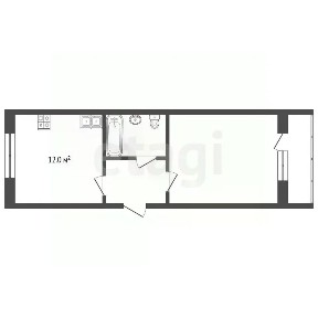Продается 1-комн. квартира, 40,1 м²