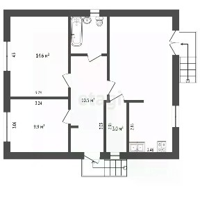 Продается 1-этажный дом, 85 м²