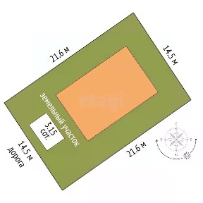 Продается 1-этажный дом, 90 м²