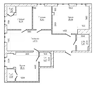 Продается 3-комн. квартира, 119 м²