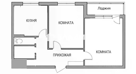 Продается 2-комн. квартира, 46 м²
