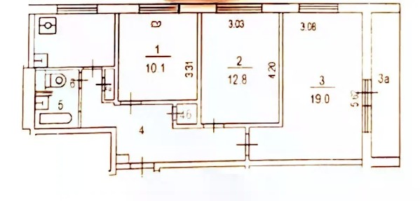 Продается 3-комн. квартира, 62,7 м²
