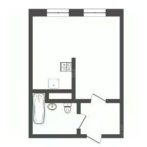 Продается студия, 25,3 м²