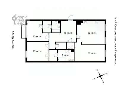 Продается 4-комн. квартира, 135 м²