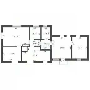 Продается 1-этажный дом, 103,8 м²