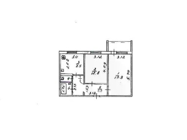 Продается 2-комн. квартира, 52 м²