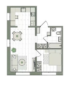 Продается 2-комн. квартира, 41,4 м²