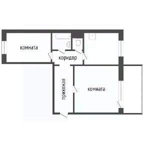 Продается 2-комн. квартира, 54,5 м²