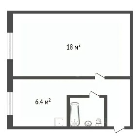 Продается 1-комн. квартира, 30,6 м²