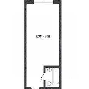 Продается студия, 17 м²