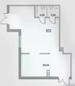 Сдается торговая площадь, 64,6 м²