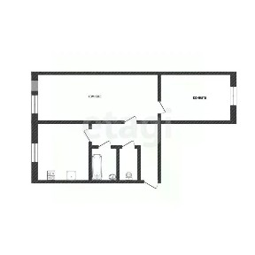 Продается 2-комн. квартира, 43,2 м²