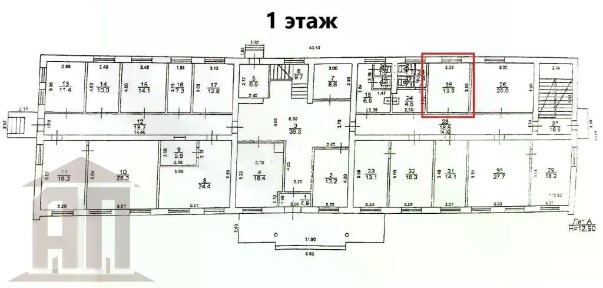 Сдается офис, 13 м²