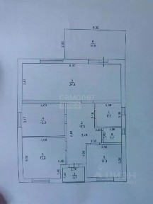 Продается 1-этажный дом, 124,2 м²