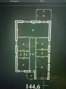 Продается 1-этажный дом, 144,6 м²