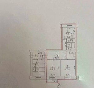 Продается 2-комн. квартира, 56 м²