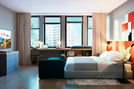 Продается апартаменты-студия, 25,2 м²