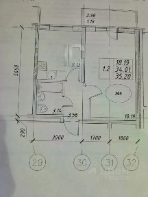 Продается 1-комн. квартира, 34 м²