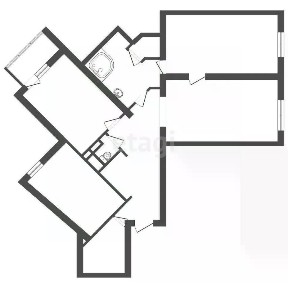 Продается 3-комн. квартира, 92,2 м²