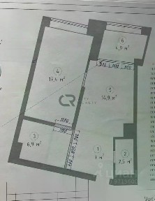 Продается 1-комн. квартира, 48,5 м²