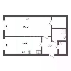 Продается 1-комн. квартира, 35,2 м²