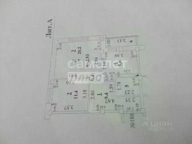 Продается 2-комн. квартира, 54,2 м²