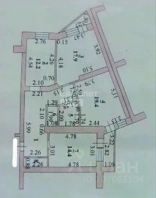 Продается 3-комн. квартира, 88,5 м²