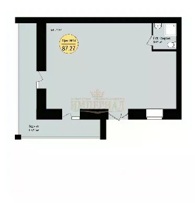 Продается помещение свободного назначения, 87,27 м²