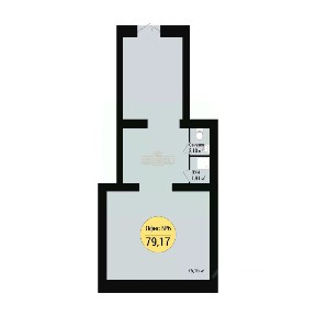 Продается помещение свободного назначения, 79,17 м²