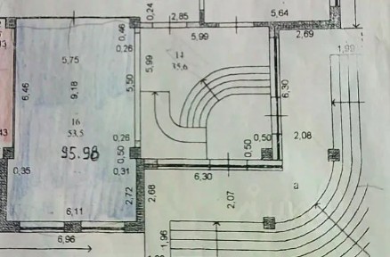 Продается помещение свободного назначения, 53,5 м²
