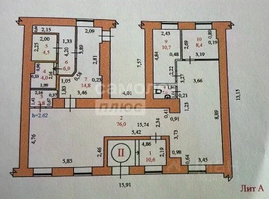 Продается офис, 140,7 м²