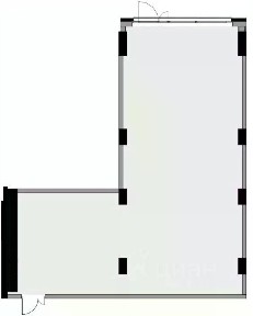 Сдается торговая площадь, 106,3 м²