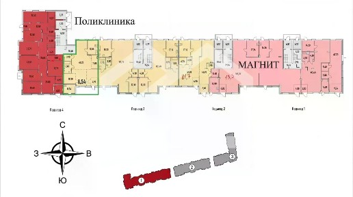 Сдается помещение свободного назначения, 113 м²