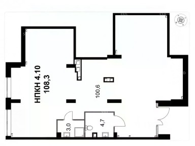 Сдается помещение свободного назначения, 108,3 м²
