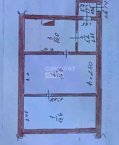 Продается 2-комн. квартира, 44,5 м²