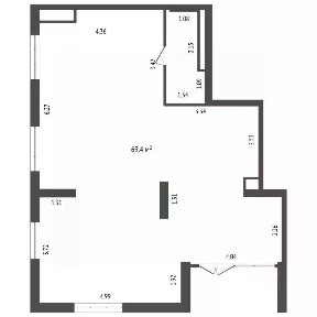 Продается помещение свободного назначения, 69,4 м²