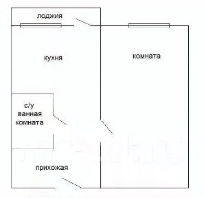 Сдается 1-комн. квартира, 28,9 м²