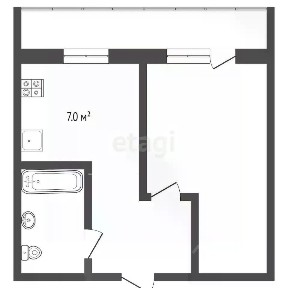 Продается 1-комн. квартира, 34 м²