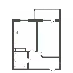 Продается 1-комн. квартира, 35,3 м²