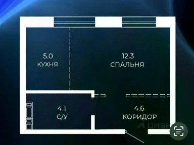 Продается 1-комн. квартира, 26,4 м²