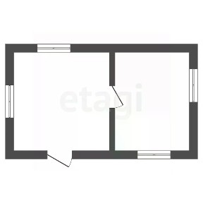 Продается 1-этажный дом, 42,6 м²