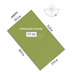 Продается 1-этажный дом, 30 м²