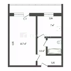 Продается 1-комн. квартира, 35,8 м²